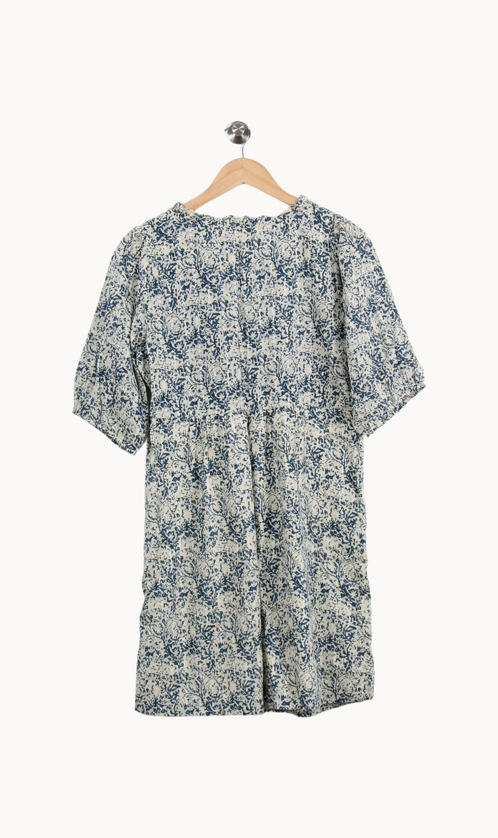 Robe Courte Bleue et Blanche - Taille M/38 de la marque Maison 123 | PARAD50871 - Vendu par Paradigme - Image 4