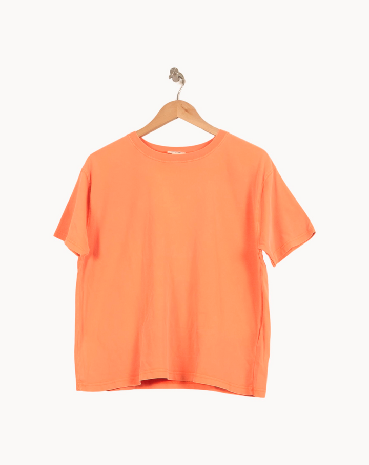 Tee-shirt Orange - Taille S/36 de la marque American Vintage | PARAD63928 - Vendu par Paradigme - Image 2