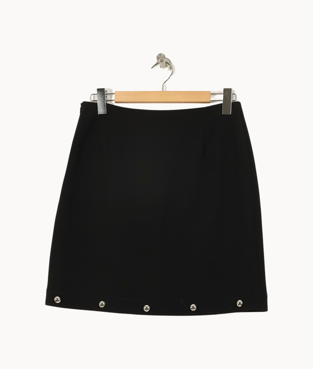 Jupe Courte Noire - Taille L/40 de la marque Claudie Pierlot | PARAD52077 - Vendu par Paradigme - Image 2