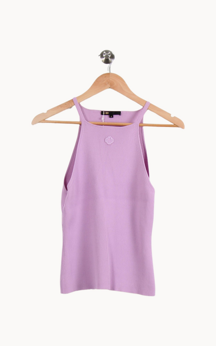 Débardeur Rose - Taille L/40 de la marque Maje | PARAD67621 - Vendu par Paradigme - Image 2