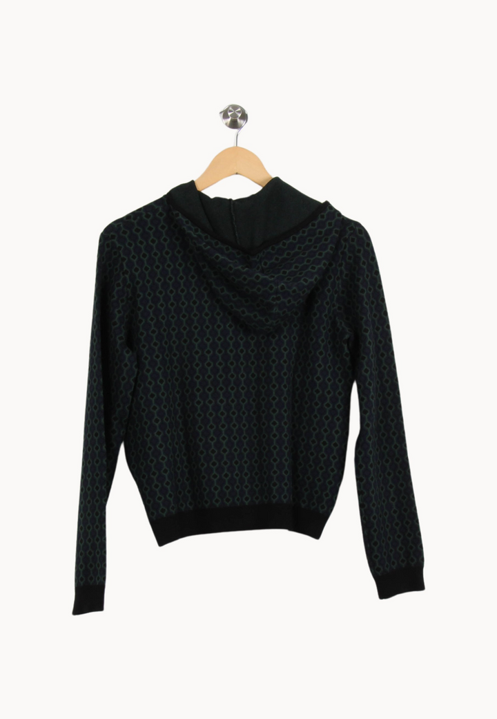 Cardigan Vert et Noir - Taille L/40 de la marque IKKS | PARAD67161 - Vendu par Paradigme - Image 4