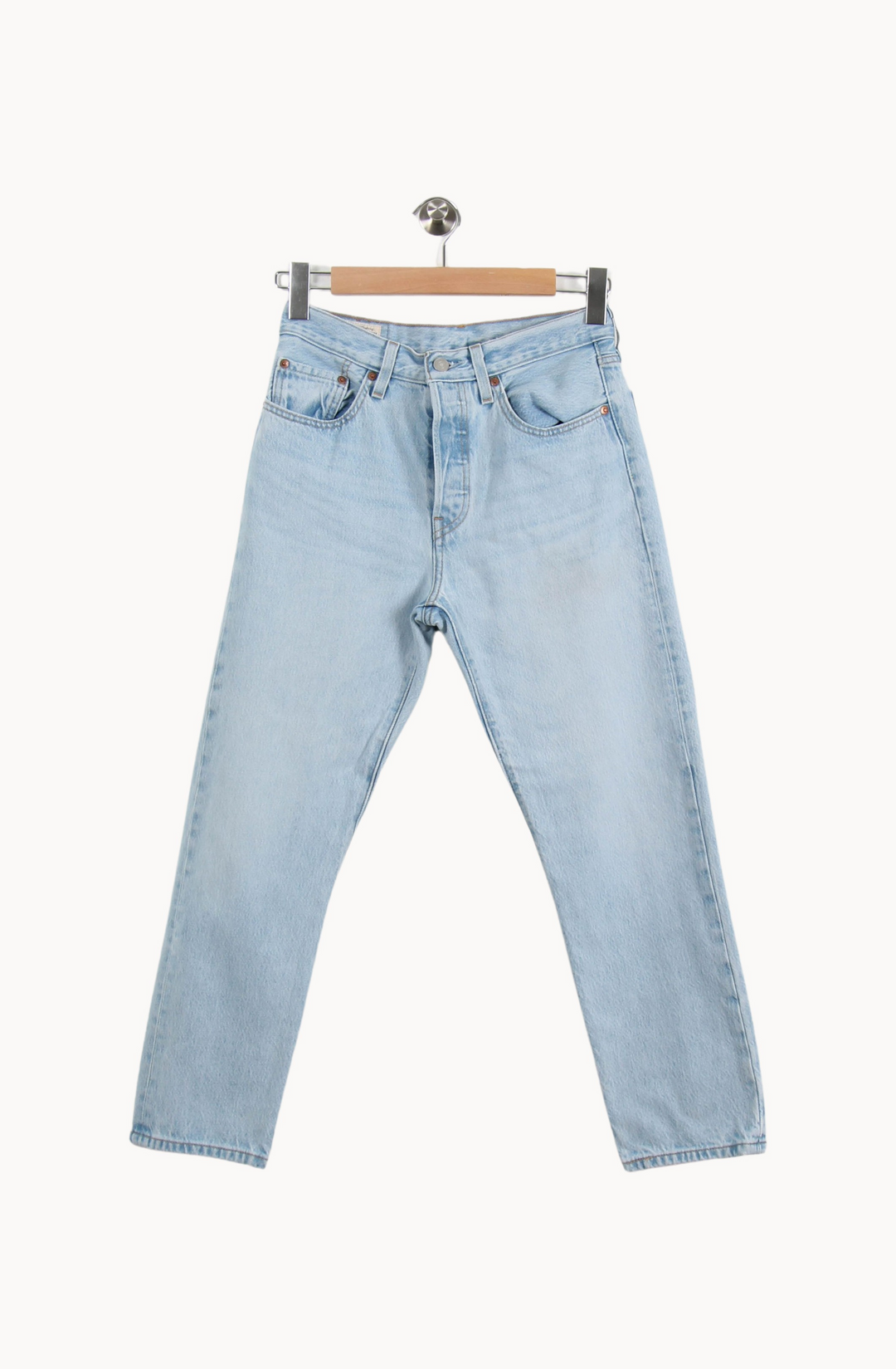 Jean Droit Bleu Clair - Taille S/36 de la marque Levi's | PARAD51674 - Vendu par Paradigme - Image 2