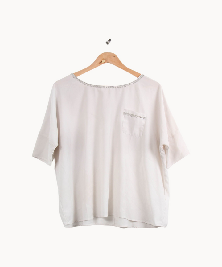 Blouse Blanche - Taille L/40 de la marque Grace & Mila | PARAD53076 - Vendu par Paradigme - Image 2