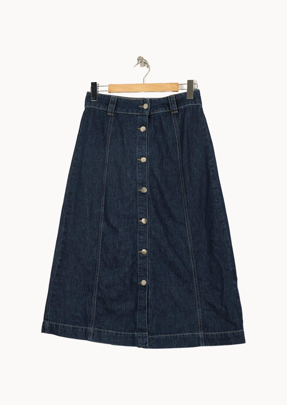 Jupe Longue Bleue - Taille M/38 de la marque Maison 123 | PARAD34173 - Vendu par Paradigme - Image 2