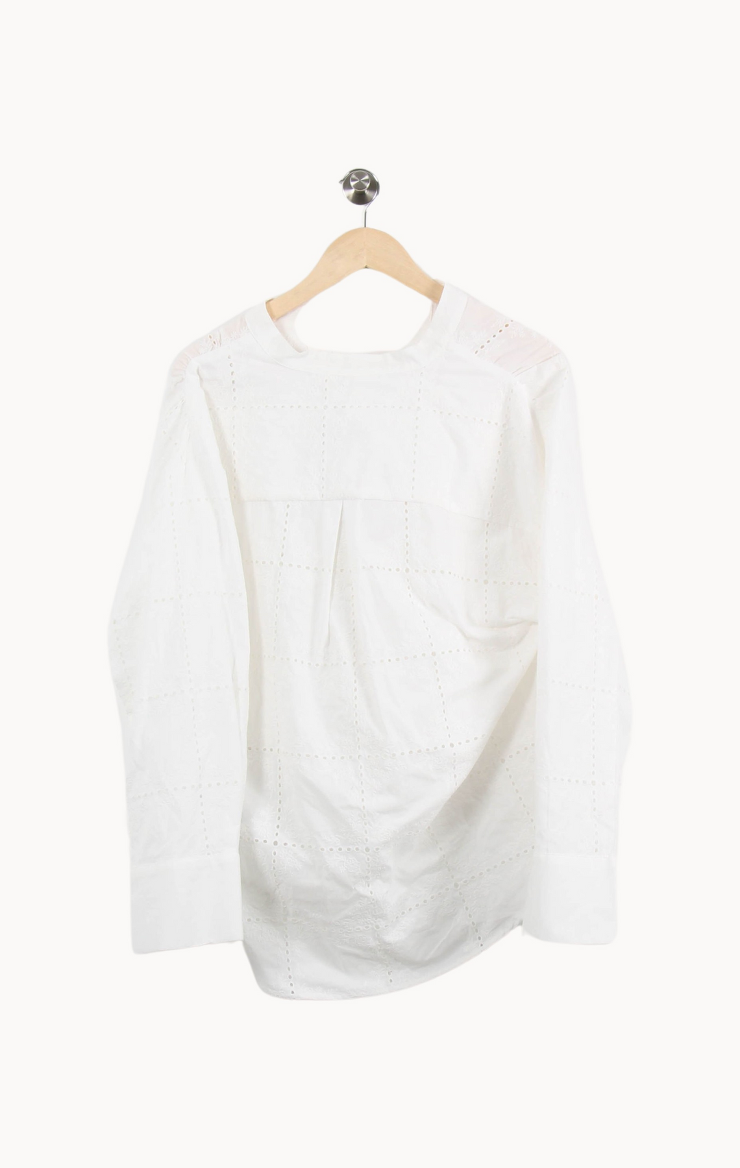 Chemise blanche brodée - Taille L/40 de la marque Grace & Mila | PARAD42265 - Vendu par Paradigme - Image 4
