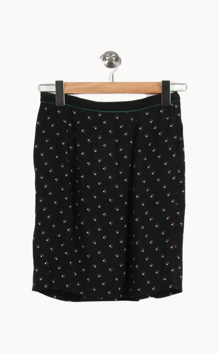 Jupe Plissée Noire - Taille XS/34 de la marque Claudie Pierlot | PARAD55573 - Vendu par Paradigme - Image 4