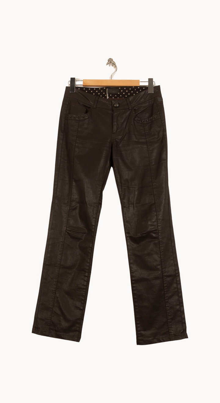 Pantalon Marron - Taille M/38 de la marque IKKS | PARAD65303 - Vendu par Paradigme - Image 2
