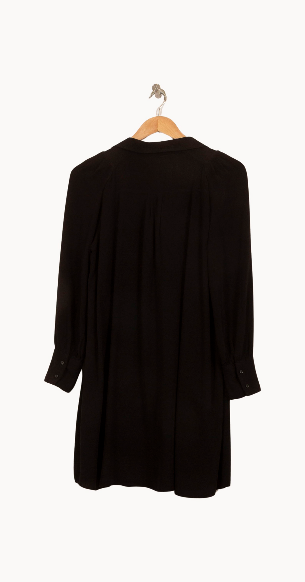 Robe Chemise Noire - Taille S/36 de la marque Sud express | PARAD32309 - Vendu par Paradigme - Image 4
