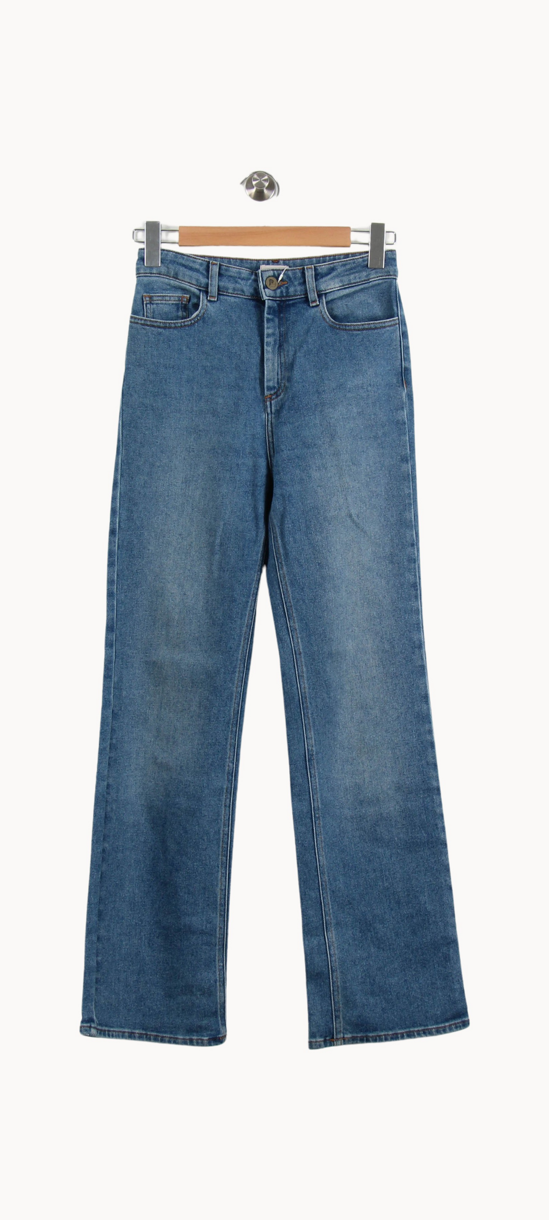 Jean Droit Bleu - Taille XS/34 de la marque Pablo | PARAD67146 - Vendu par Paradigme - Image 2