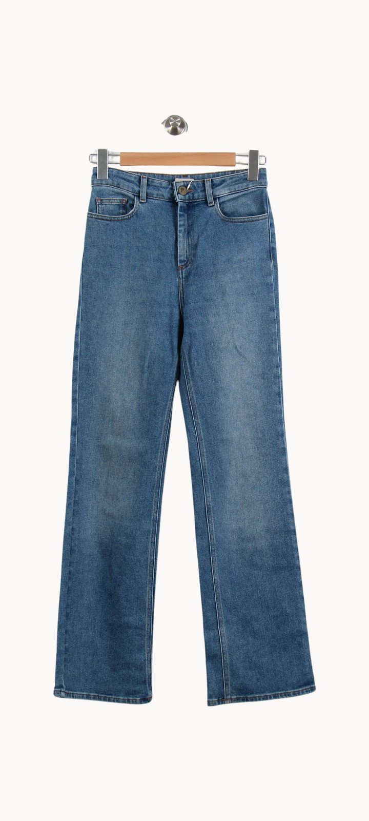 Jean Droit Bleu - Taille XS/34 de la marque Pablo | PARAD67146 - Vendu par Paradigme - Image 2
