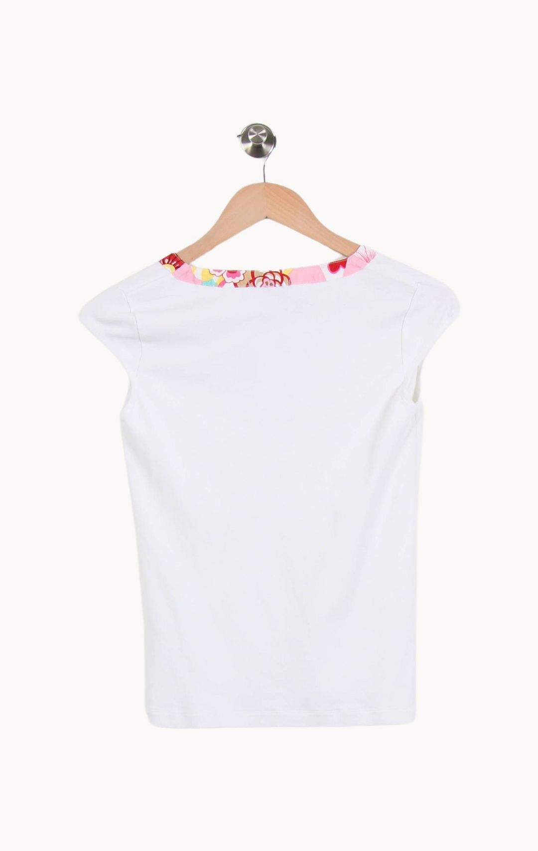 T-shirt Blanc - Taille M/38 de la marque Gerard Darel | PARAD52829 - Vendu par Paradigme - Image 4