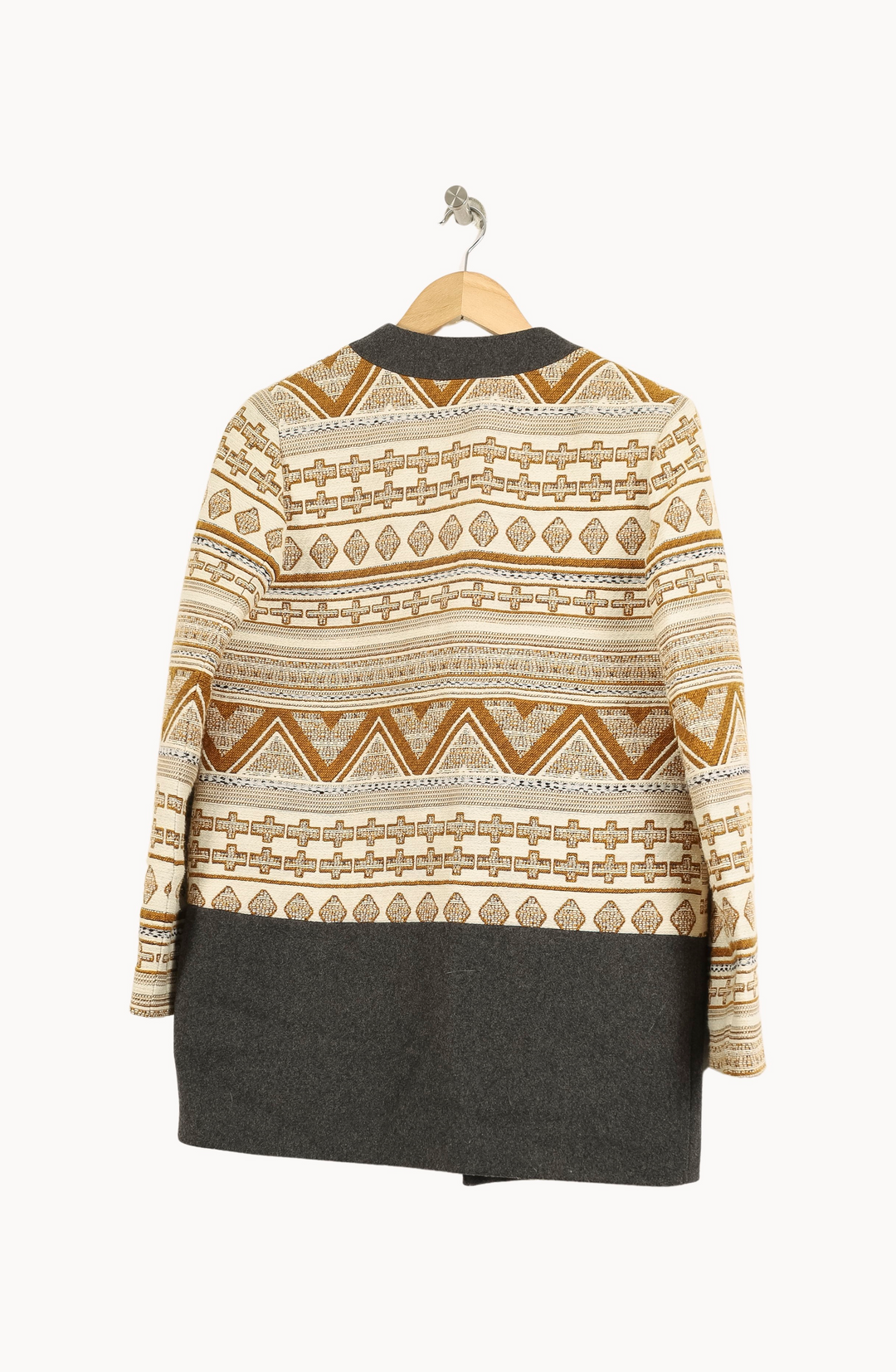 Veste Beige et Gris - Taille S/36 de la marque Opullence | GLLM0091 - Vendu par Paradigme - Image 4