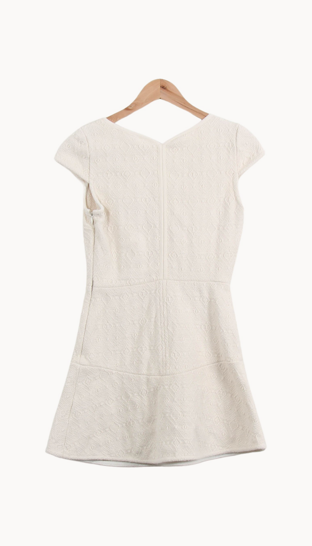 Robe Courte Blanche - Taille XS/34 de la marque ba&sh | PARAD45047 - Vendu par Paradigme - Image 4