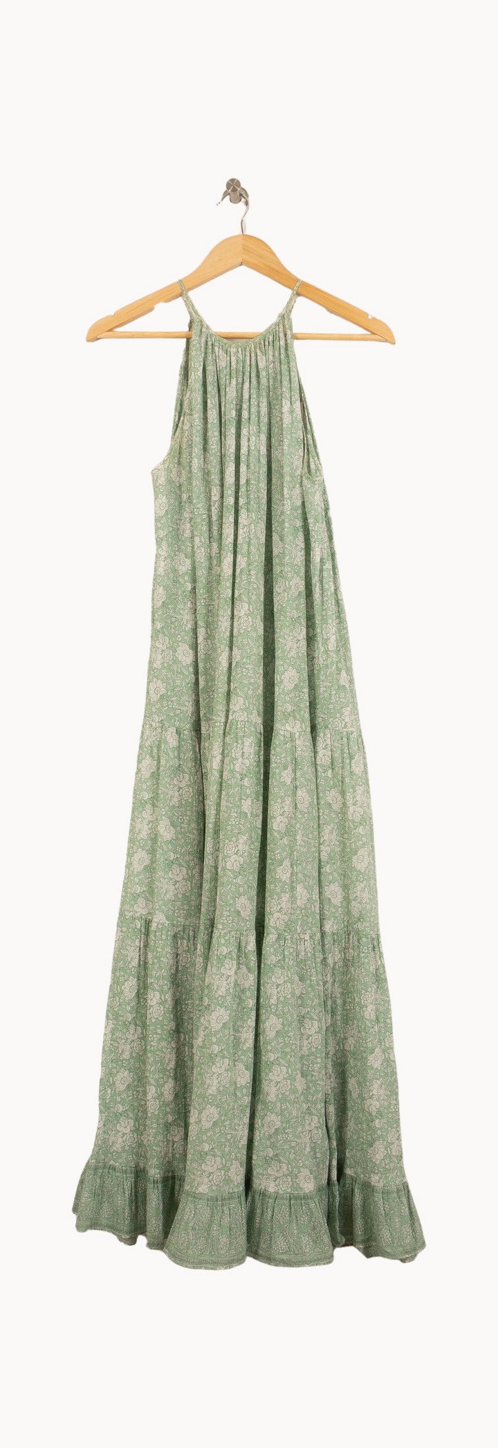 Robe Longue Verte - Taille M/38 de la marque Vanessa Bruno | PARAD64220 - Vendu par Paradigme - Image 2