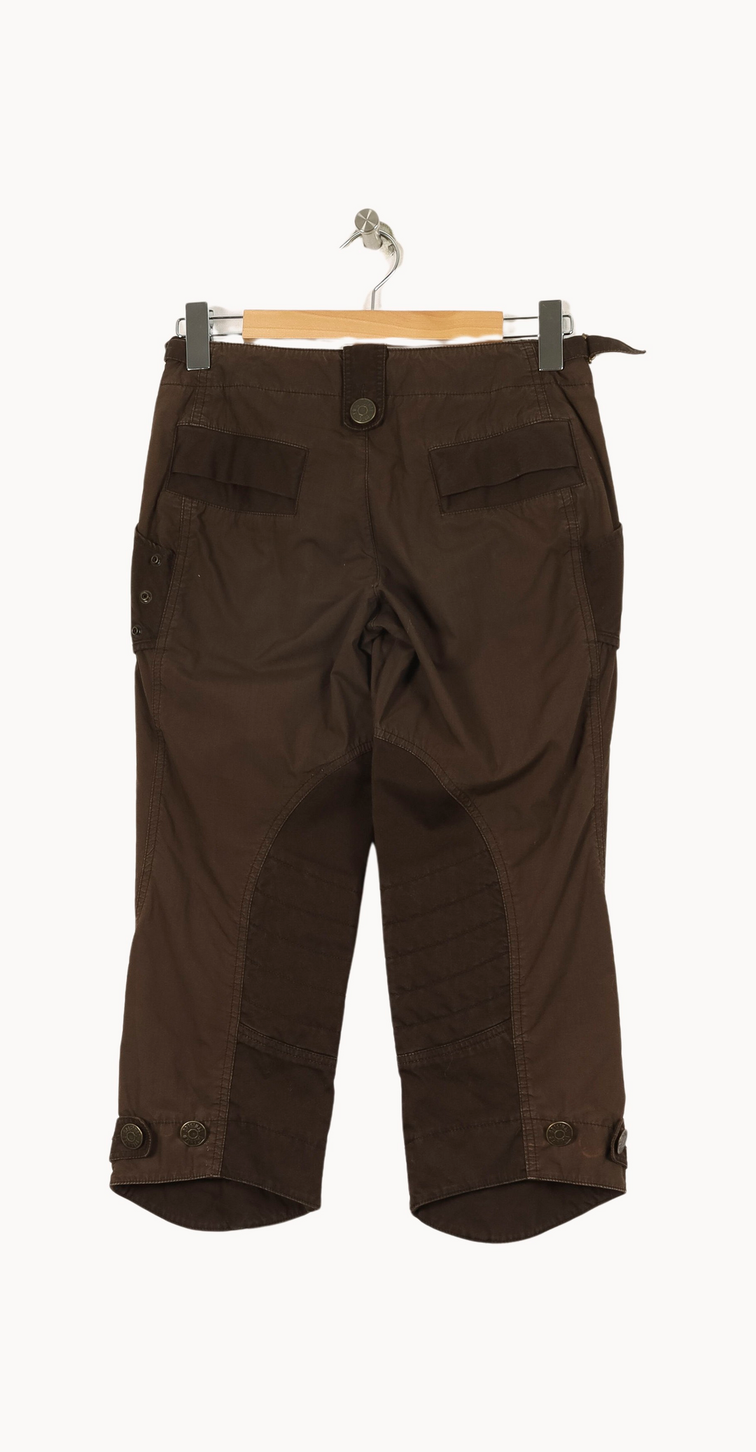 Pantacourt Marron - Taille S/36 de la marque IKKS | PARAD36156 - Vendu par Paradigme - Image 4