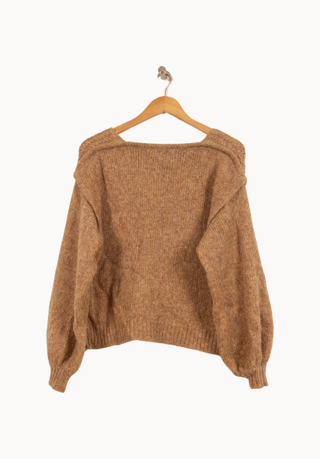 Pull Beige - Taille S/36 de la marque Mes Demoiselles Paris | PARAD51406 - Vendu par Paradigme - Image 4