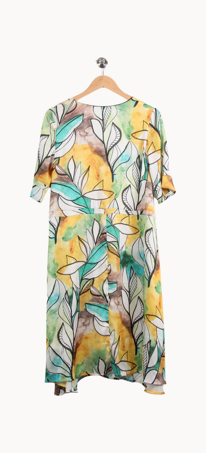 Robe longue Jaune et Verte - Taille S/36 de la marque Heimstone | PARAD64892 - Vendu par Paradigme - Image 4