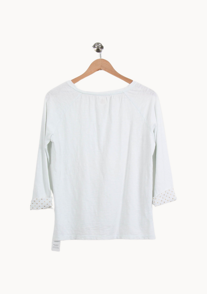Tee-shirt Blanc - Taille S/36 de la marque Des petits hauts | PARAD46022 - Vendu par Paradigme - Image 2