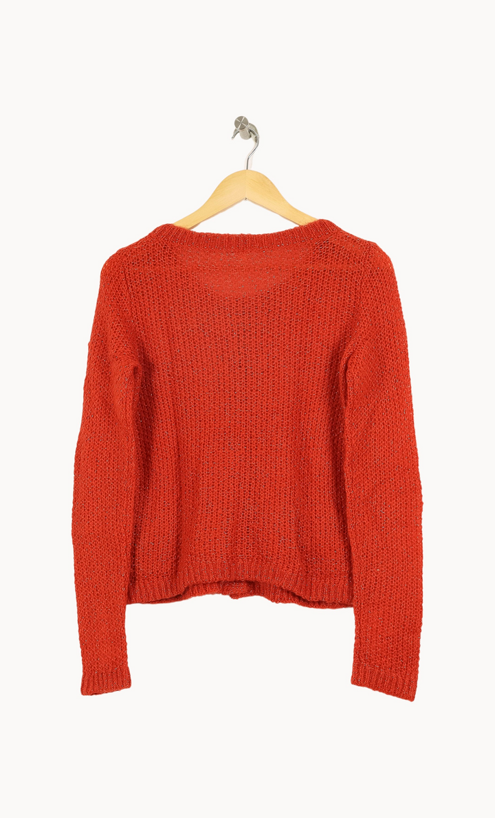 Cardigan Rouge - Taille XS/34 de la marque I.Code | PARAD69278 - Vendu par Paradigme - Image 4