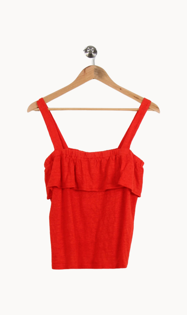 Débardeur Rouge - Taille S/36 de la marque Des petits hauts | PARAD62627 - Vendu par Paradigme - Image 2