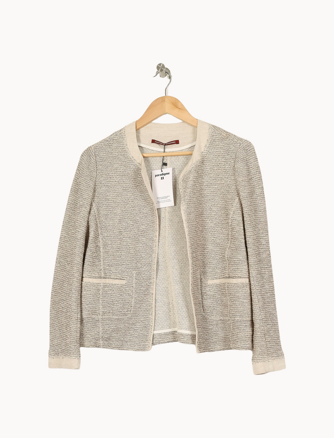Veste Beige - Taille L/40 de la marque Comptoir des Cotonniers | PARAD46126 - Vendu par Paradigme - Image 2