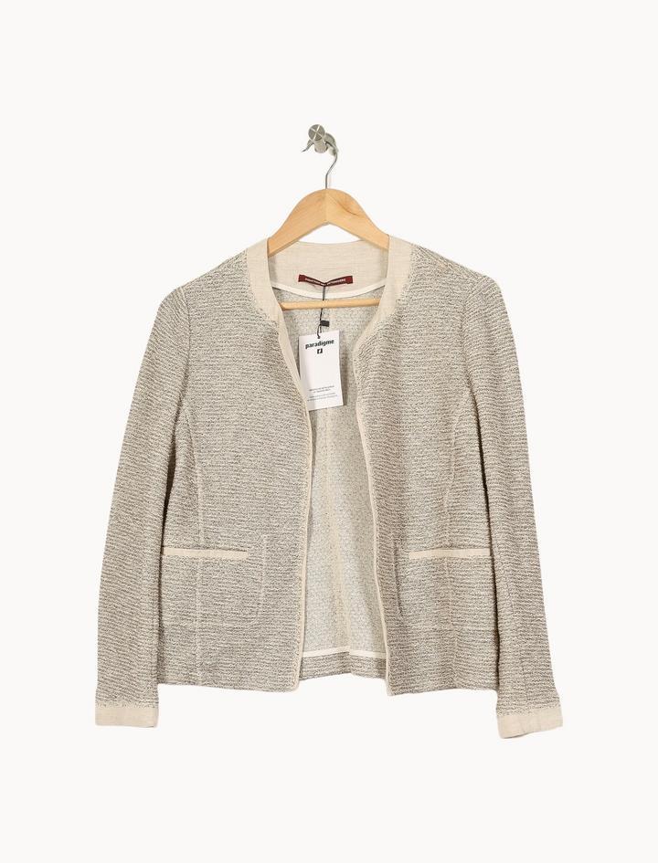 Veste Beige - Taille L/40 de la marque Comptoir des Cotonniers | PARAD46126 - Vendu par Paradigme - Image 2