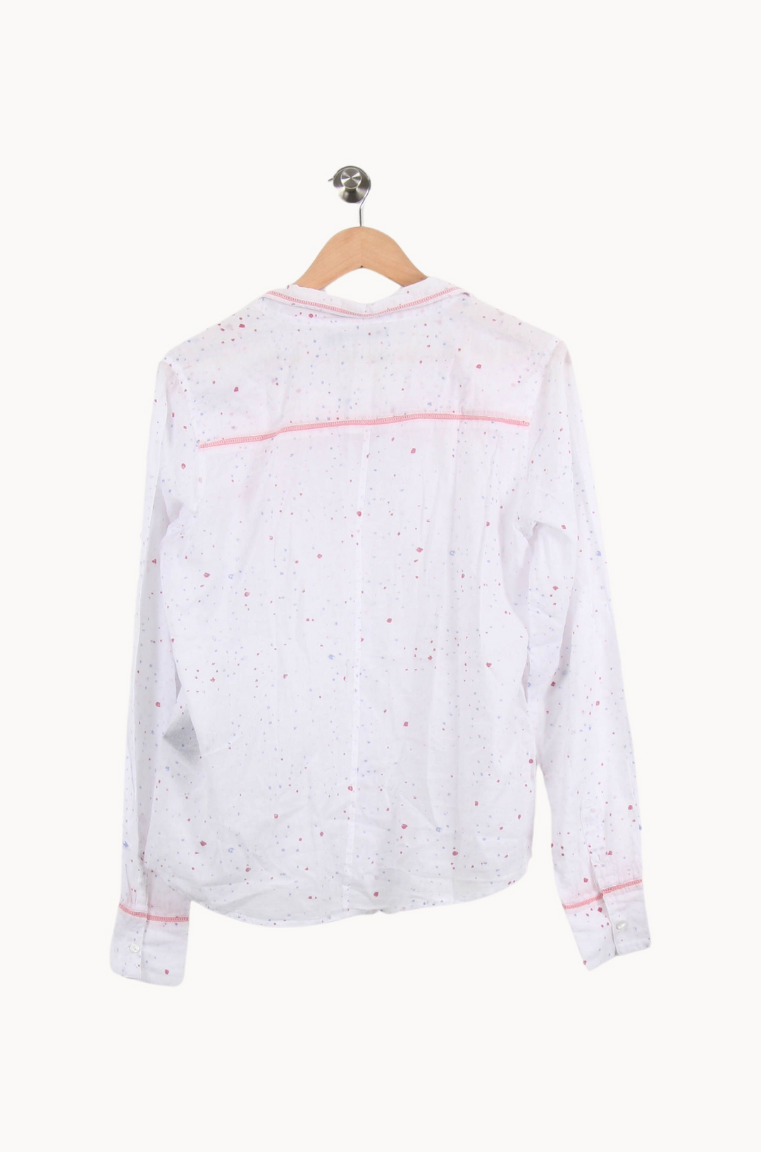 Chemise Blanche et Rose - Taille L/40 de la marque Bérénice | PARAD69552 - Vendu par Paradigme - Image 4