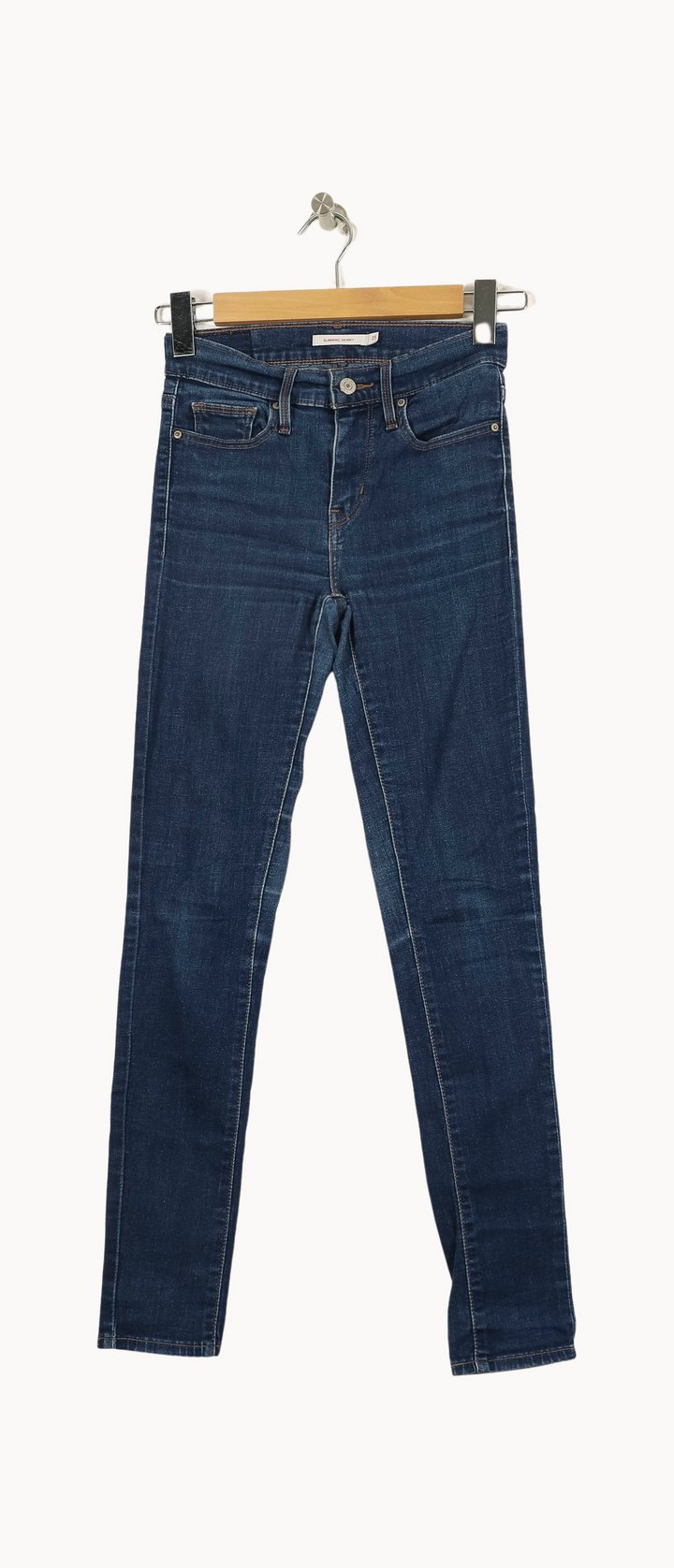 Jean Skinny Bleu - Taille XS/34 de la marque Levi's | PARAD58490 - Vendu par Paradigme - Image 2