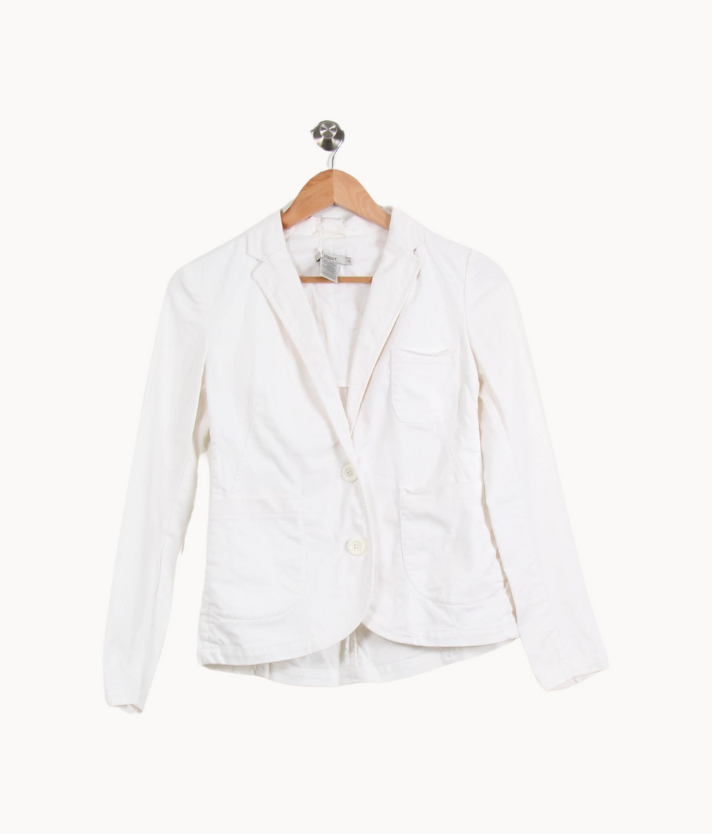 Veste Blanche - Taille L/40 de la marque Filippa K | PARAD62680 - Vendu par Paradigme - Image 2