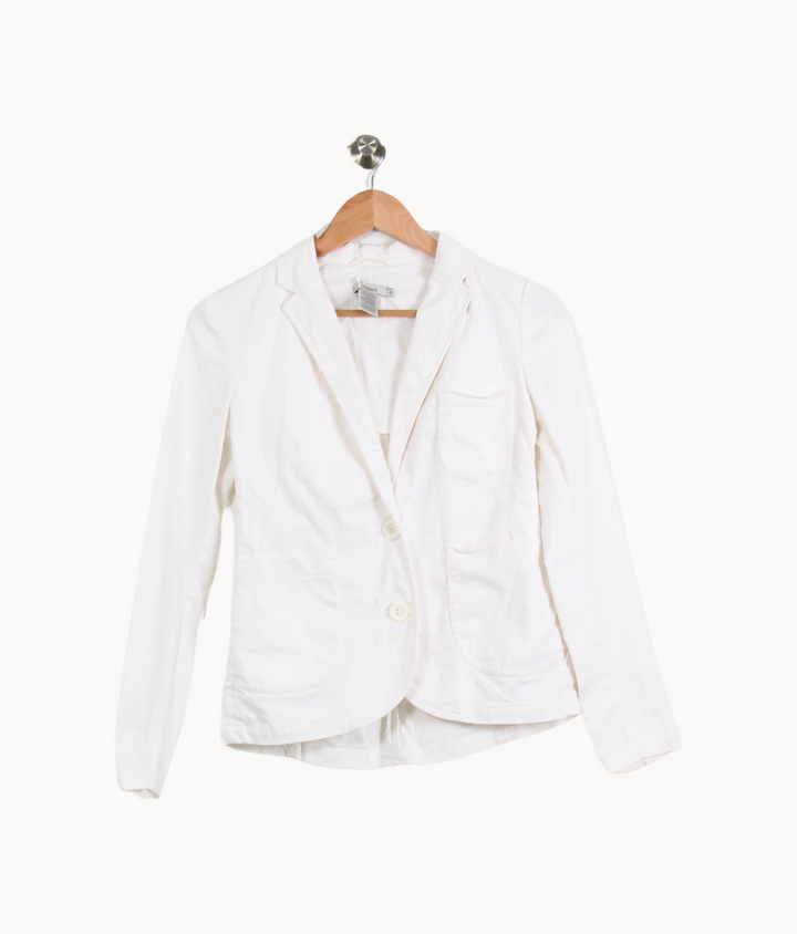Veste Blanche - Taille L/40 de la marque Filippa K | PARAD62680 - Vendu par Paradigme - Image 2