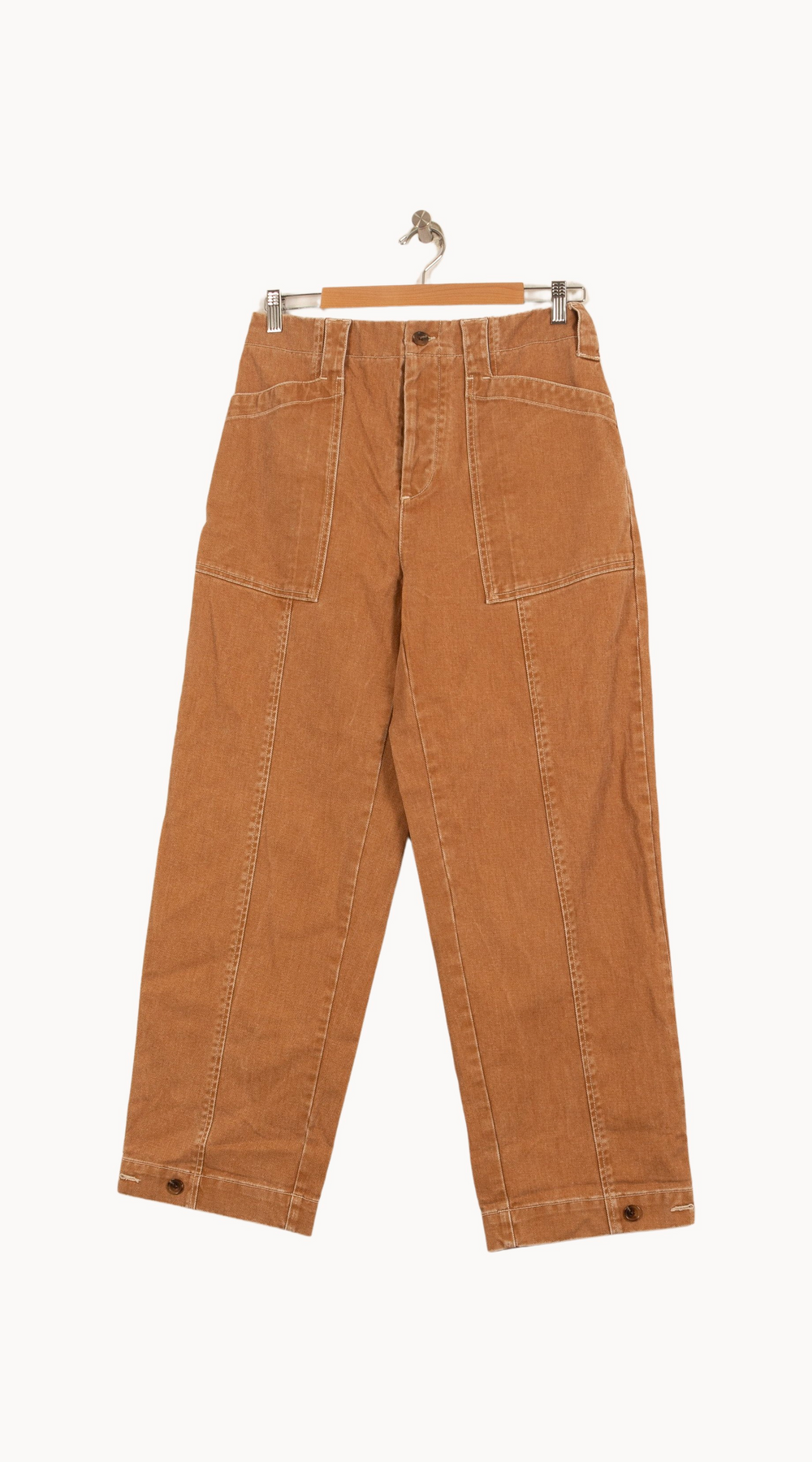 Jean Marron - Taille S/36 de la marque Soeur | PARAD53718 - Vendu par Paradigme - Image 2