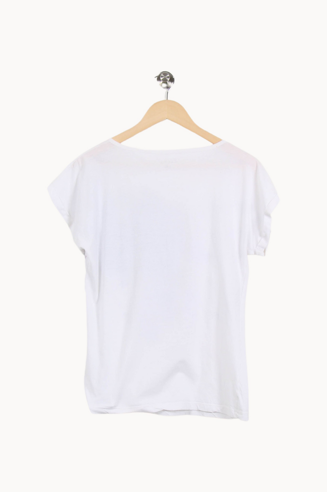 Tee-shirt Blanc et Bleu - Taille L/40 de la marque Caroll | PARAD52473 - Vendu par Paradigme - Image 4