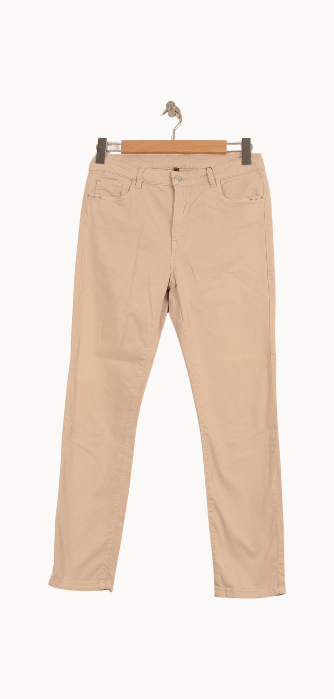 Jean Beige - Taille XL/42 de la marque Maison 123 | PARAD44701 - Vendu par Paradigme - Image 2