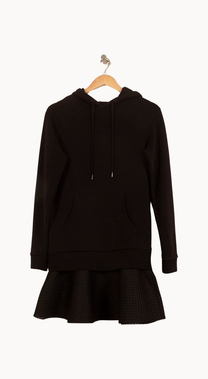 Robe Sweat Noire - Taille S/36 de la marque The Kooples - Sport | PARAD49839 - Vendu par Paradigme - Image 2