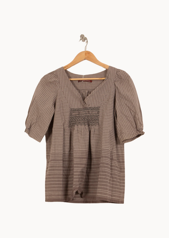 Blouse Beige - Taille M/38 de la marque Comptoir des Cotonniers | PARAD63912 - Vendu par Paradigme - Image 2