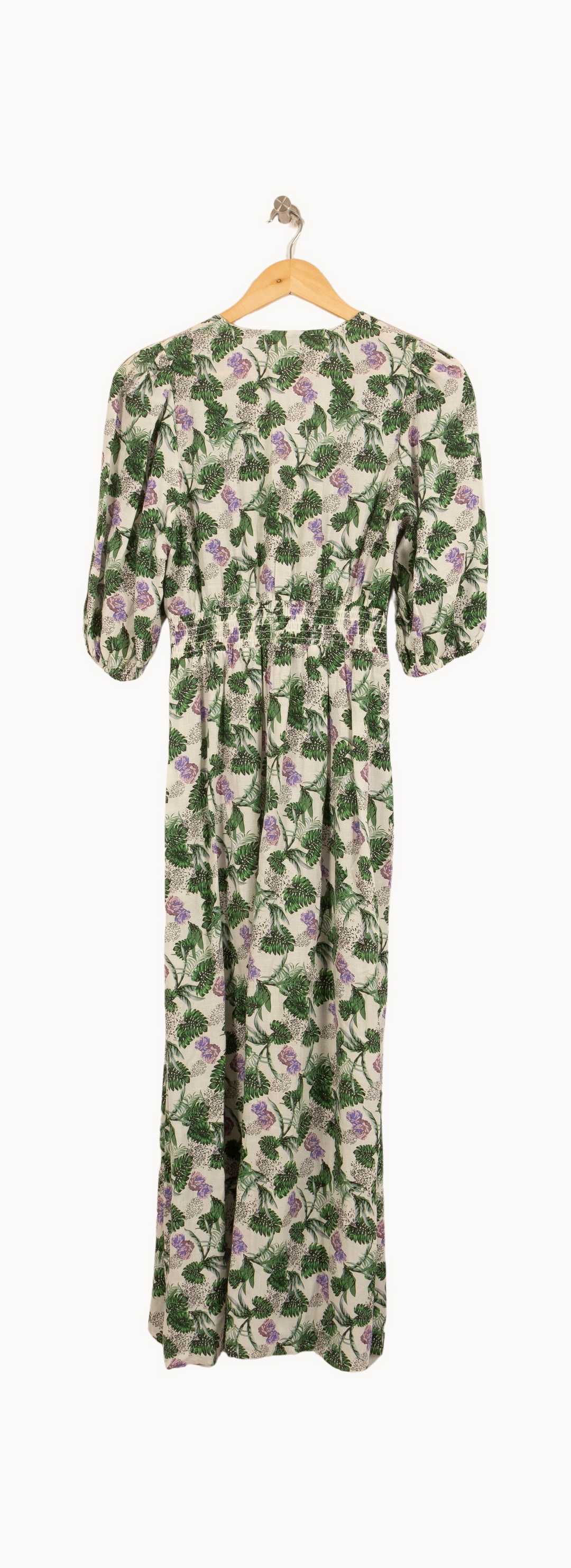 Robe Longue Verte et Violette - Taille M/38 de la marque Maje | PARAD55770 - Vendu par Paradigme - Image 4