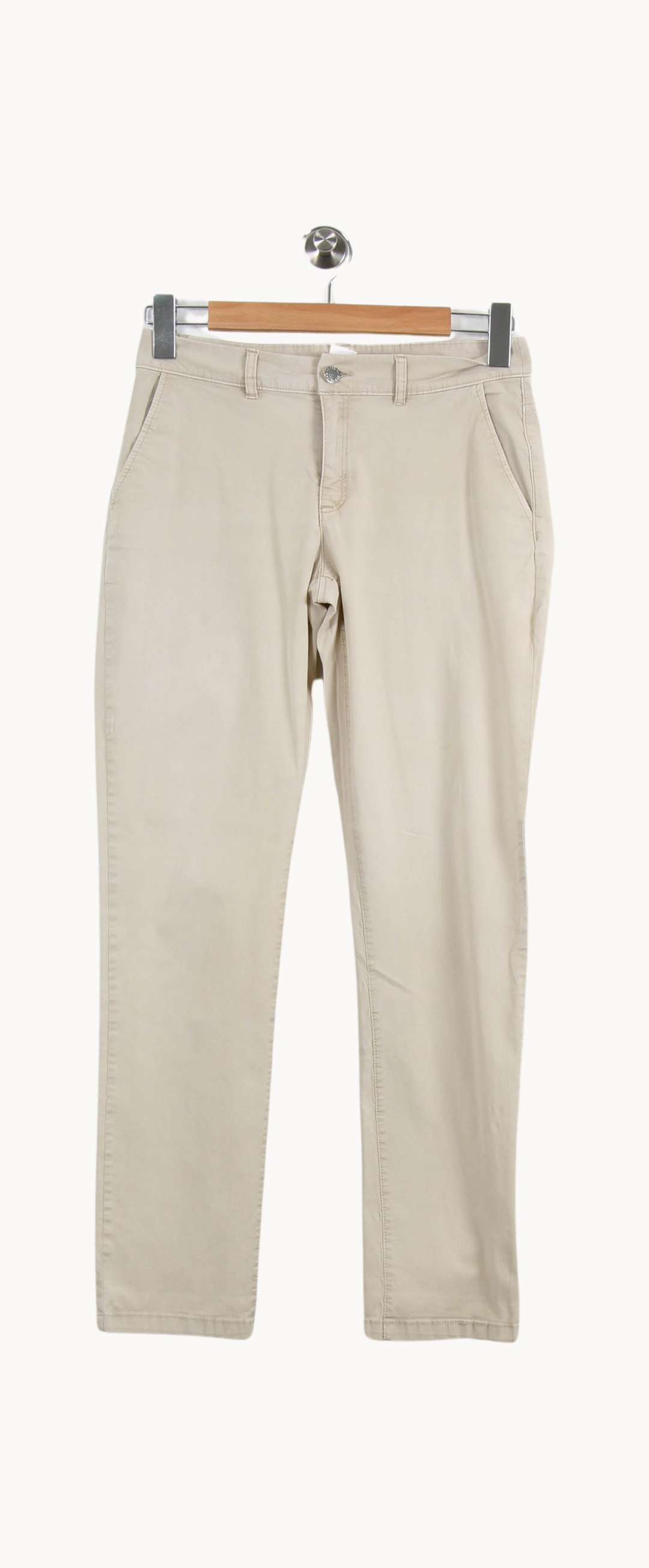 Pantalon Chino Blanc - Taille S/36 de la marque Maison 123 | PARAD61493 - Vendu par Paradigme - Image 2