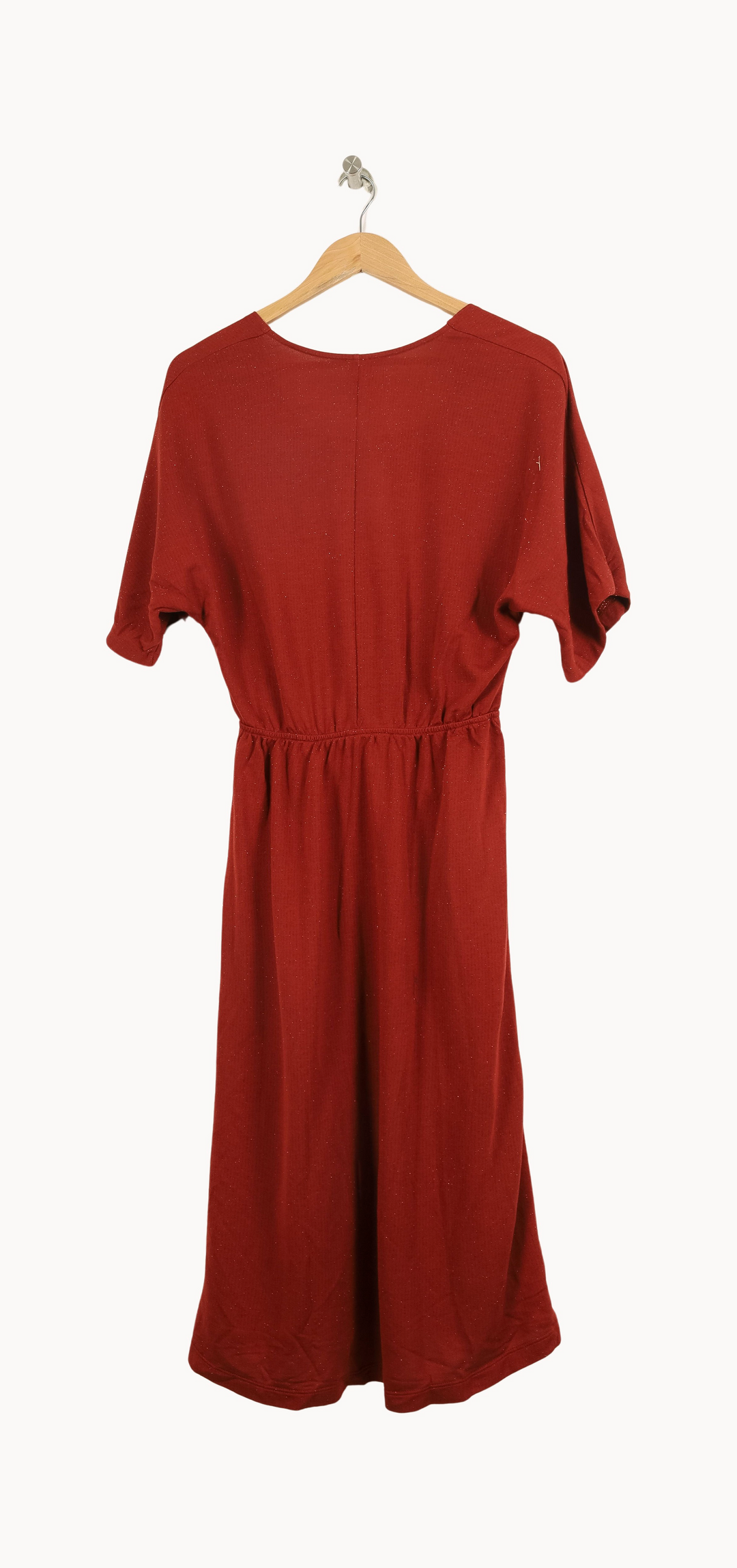 Robe Midi Rouge - Taille XS/34 de la marque Des petits hauts | PARAD49610 - Vendu par Paradigme - Image 4