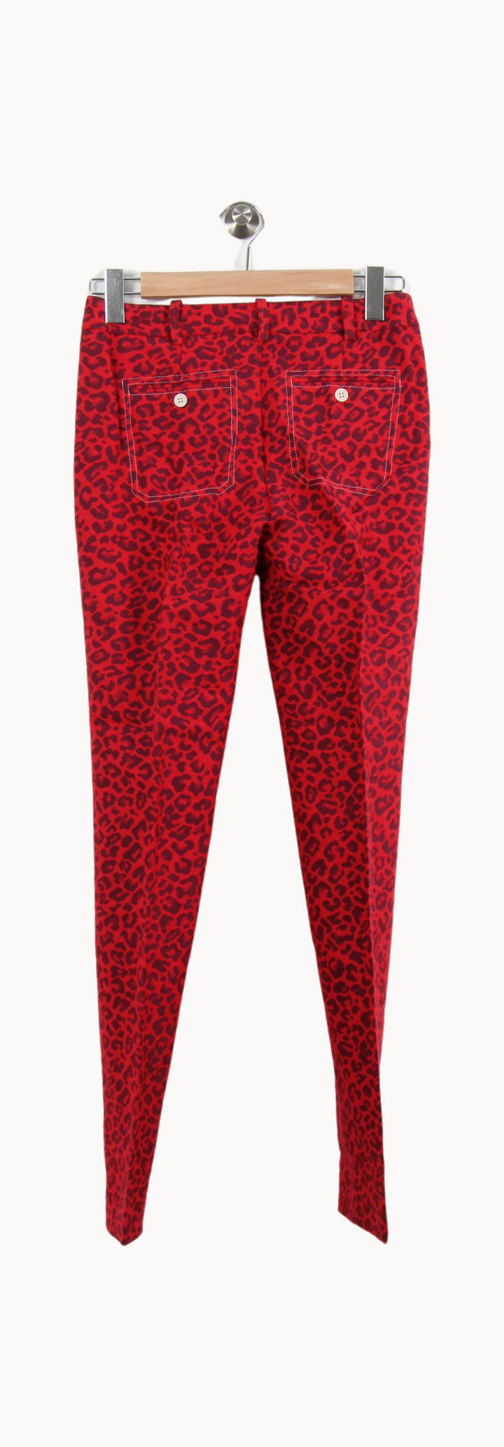 Pantalon Bordeaux et Noir - Taille XS/34 de la marque Zadig&Voltaire | PARAD51848 - Vendu par Paradigme - Image 4
