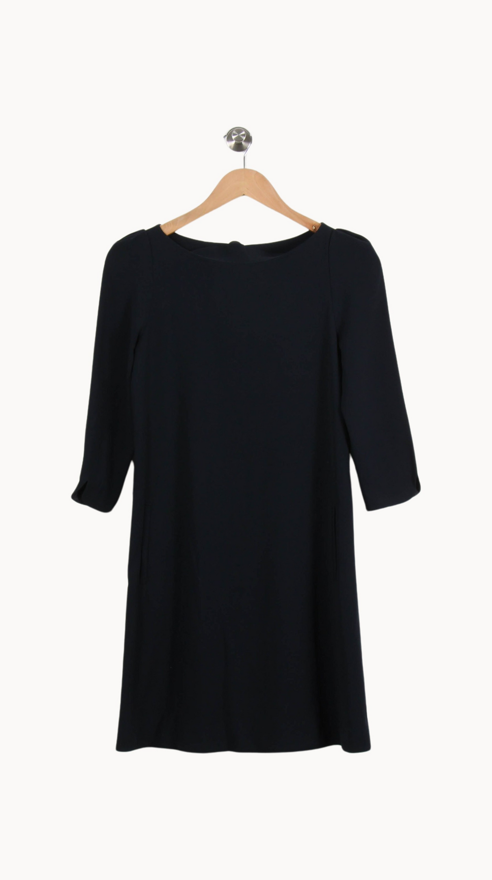 Robe Droite Bleue - Taille XS/34 de la marque Claudie Pierlot | PARAD55637 - Vendu par Paradigme - Image 2
