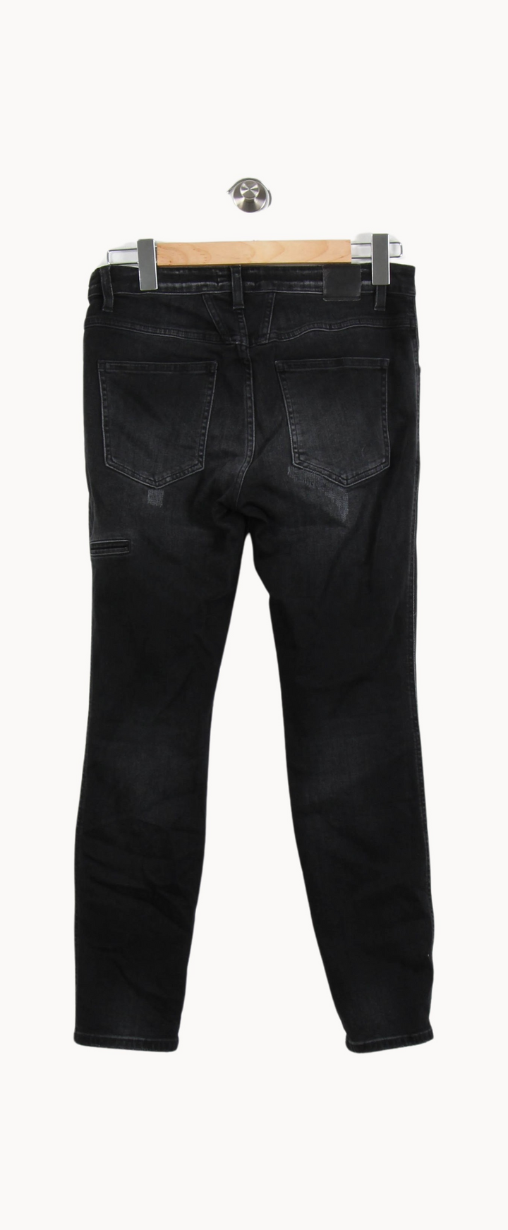Jean Déchiré Noir - Taille S/36 de la marque Closed | PARAD54184 - Vendu par Paradigme - Image 4