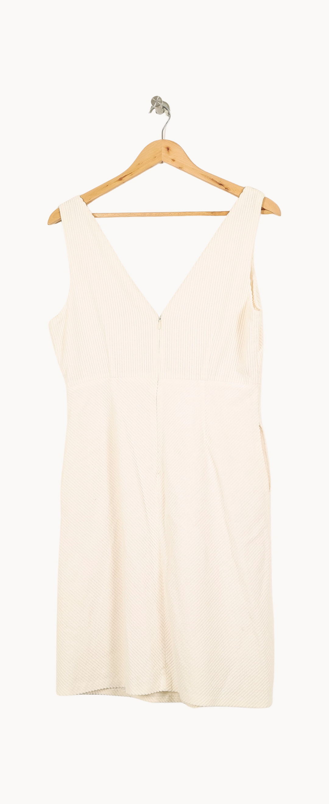 Robe Midi Blanche - Taille M/38 de la marque Caroll | PARAD45082 - Vendu par Paradigme - Image 4