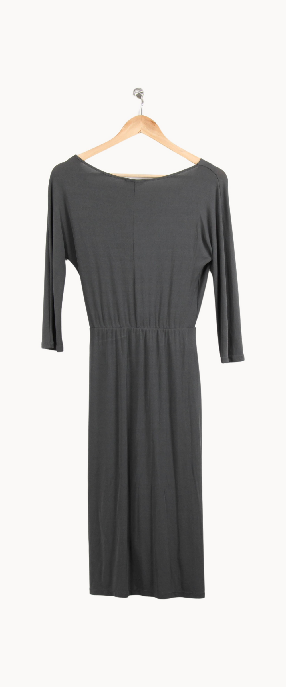 Robe Longue Grise - Taille M/38 de la marque Max Mara | PARAD64882 - Vendu par Paradigme - Image 4