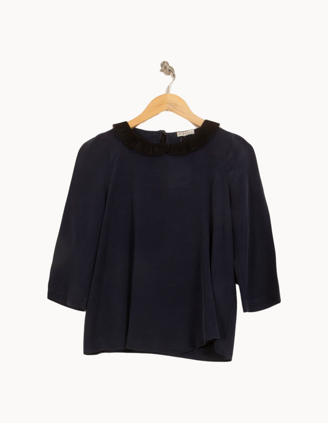 Blouse Bleue - Taille S/36 de la marque Claudie Pierlot | PARAD49052 - Vendu par Paradigme - Image 2
