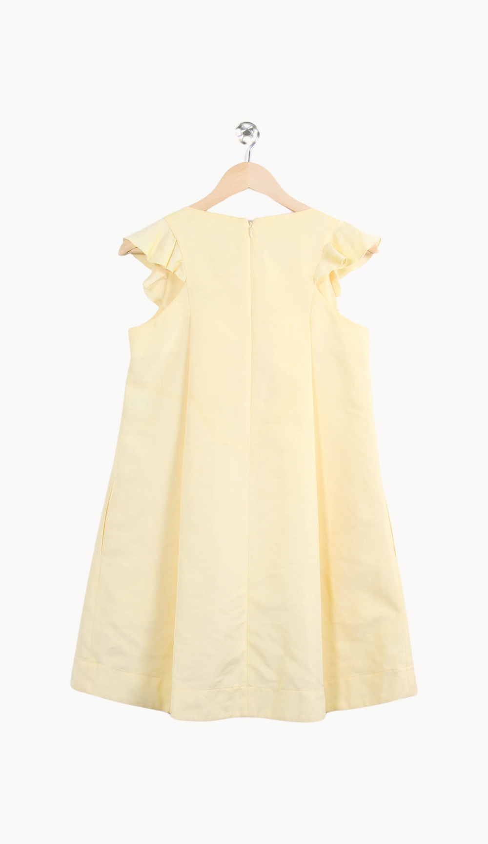 Robe Jaune - Taille S/36 de la marque Tara Jarmon | PARAD24349 - Vendu par Paradigme - Image 4