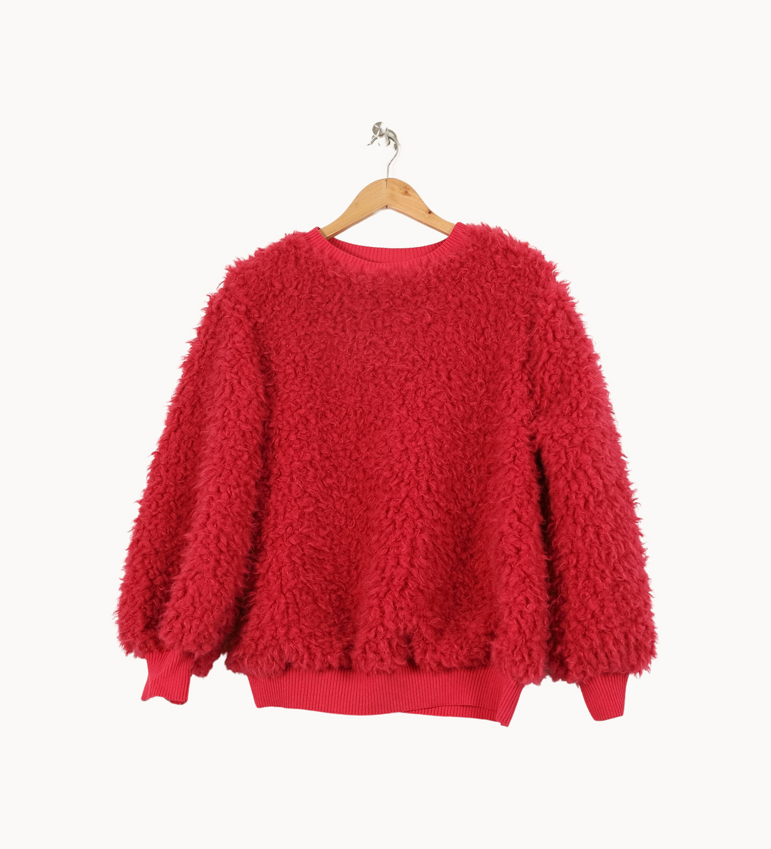 Sweat Pelucheux Rose - Taille S/36 de la marque Imprevu | PARAD67519 - Vendu par Paradigme - Image 2