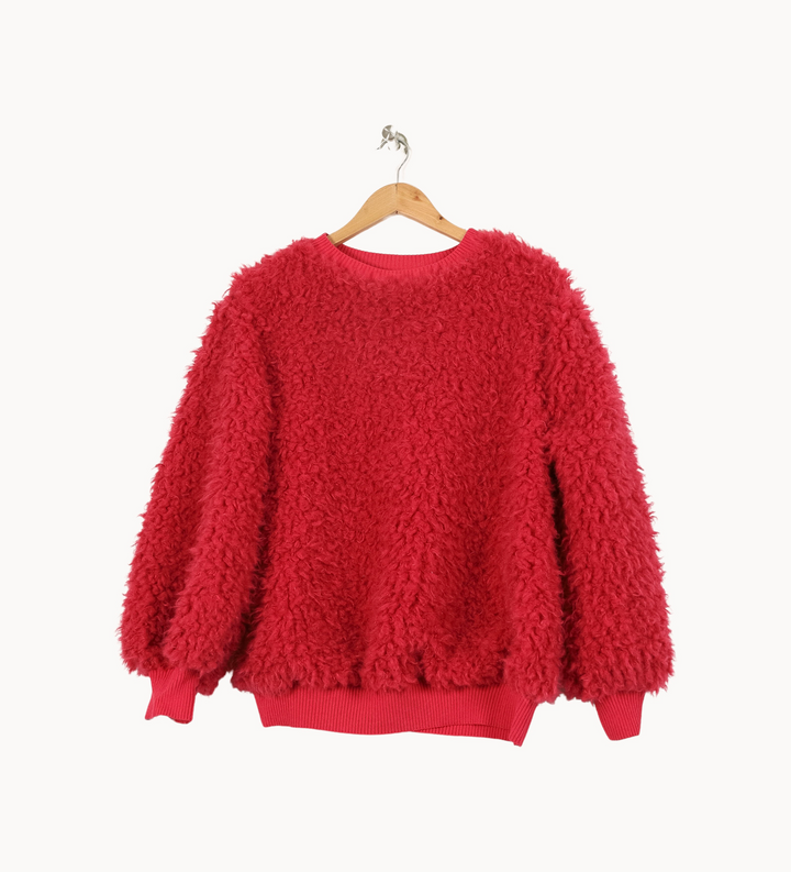 Sweat Pelucheux Rose - Taille S/36 de la marque Imprevu | PARAD67519 - Vendu par Paradigme - Image 2