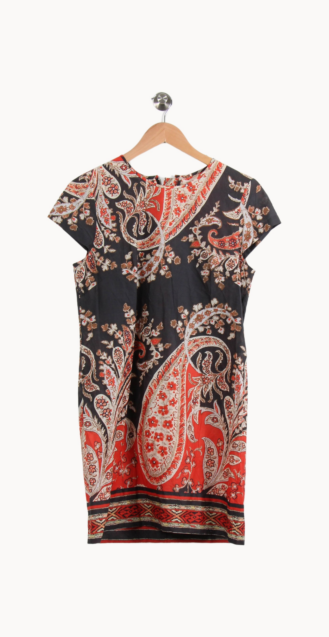 Robe Courte Noire et Rouge - Taille L/40 de la marque Isabel Marant étoile | PARAD65237 - Vendu par Paradigme - Image 2