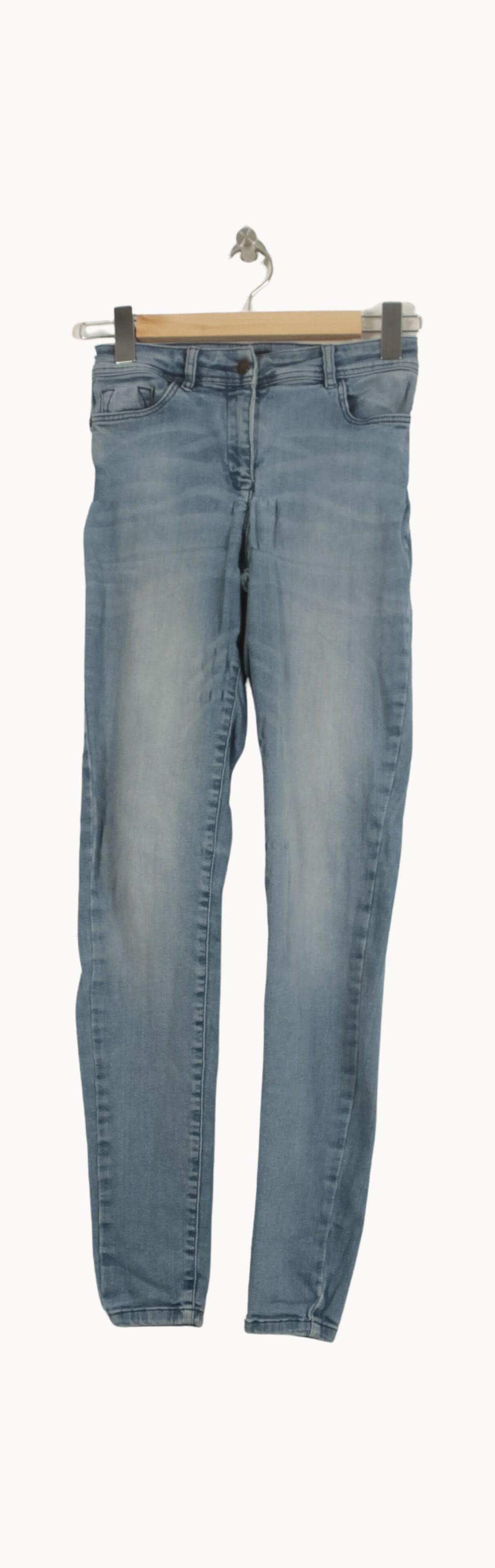 Jean Slim Bleu - Taille XS/34 de la marque Caroll | PARAD53246 - Vendu par Paradigme - Image 2