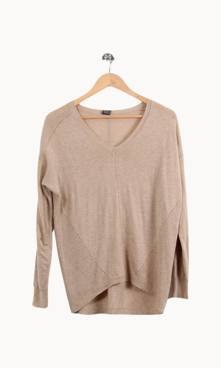 Pull Beige - Taille XS/34 de la marque Karl Marc John | PARAD55358 - Vendu par Paradigme - Image 2